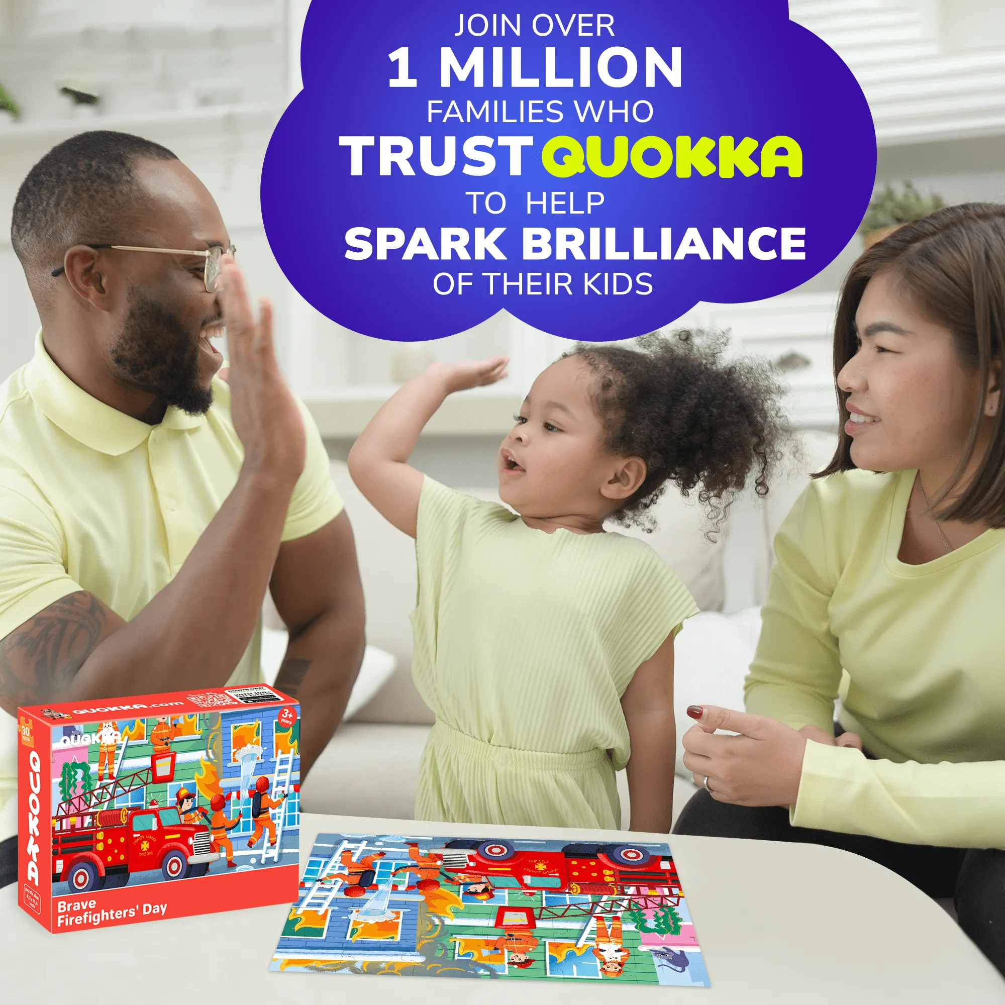 30 Pcs Jigsaw Puzzles for Kids | Firefighters