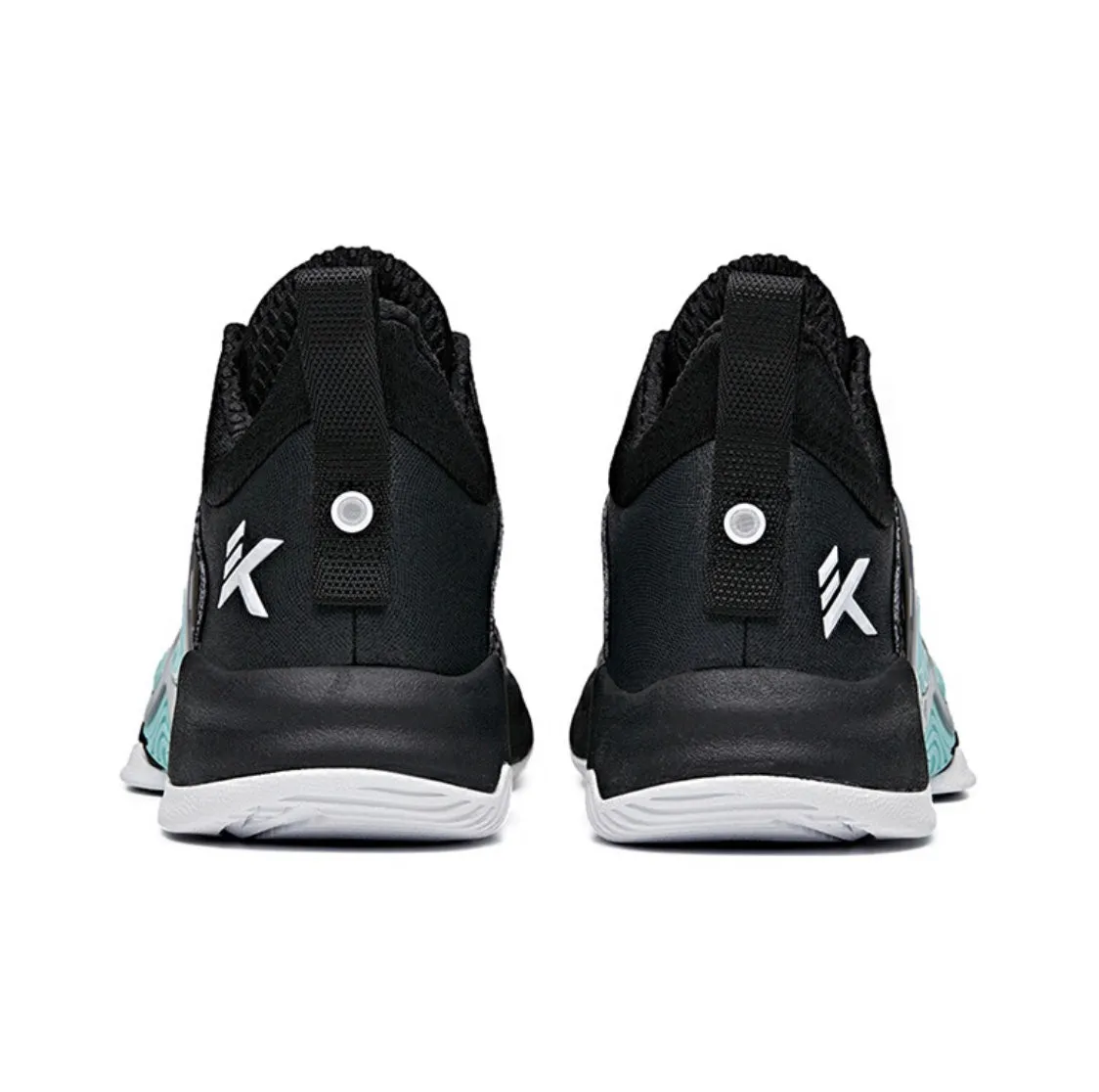 Anta Men's KT "The Mountain 1.0" Low Actual Basketball Shoes - Black/Gray