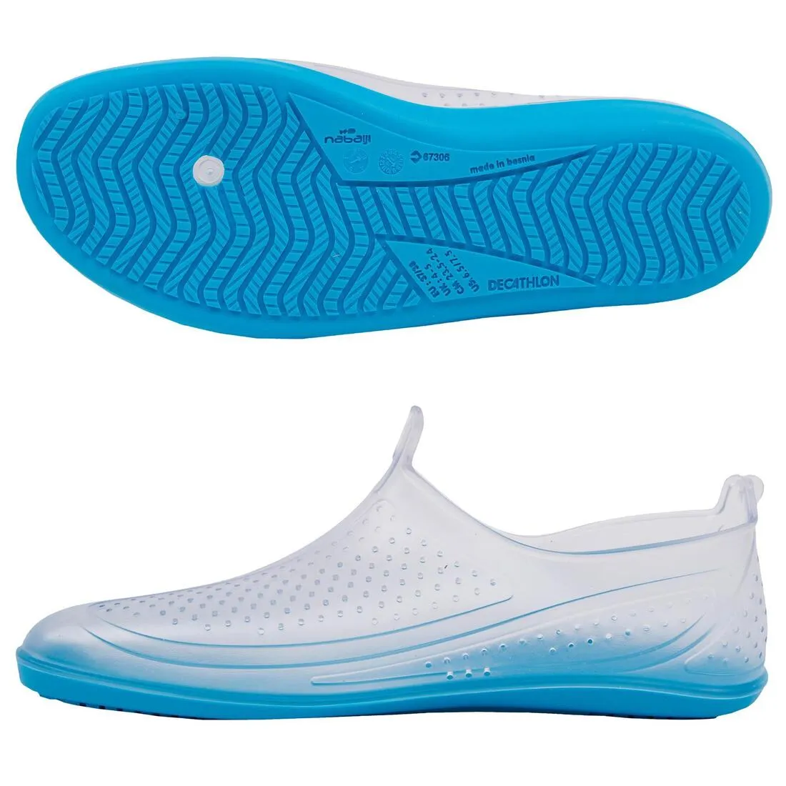 Transparent Aquafit Water Shoes for Aquabiking – Enhanced Comfort and Performance