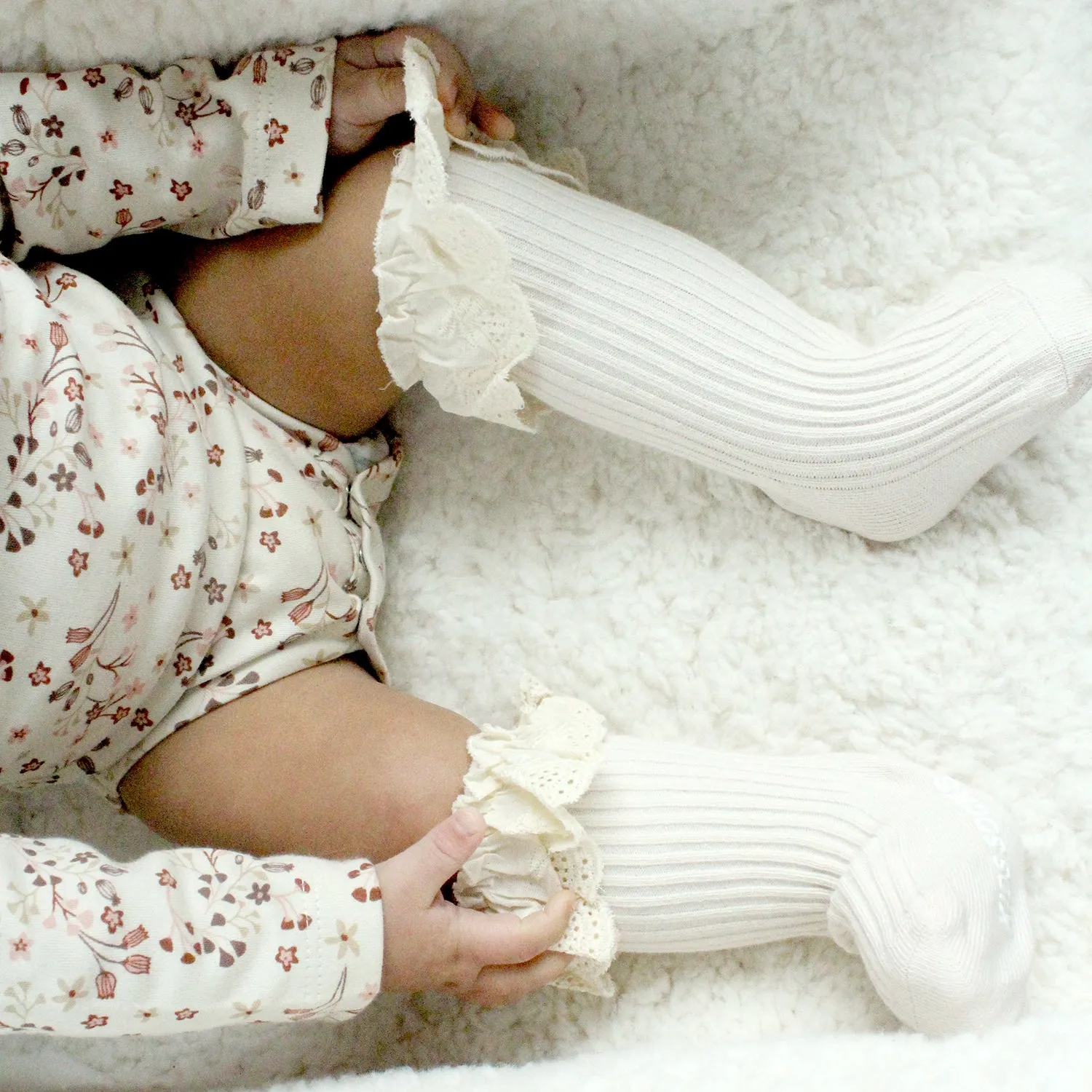 Baby Ruffle Socks