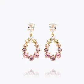Delia Earrings / Pastel Rainbow Combo