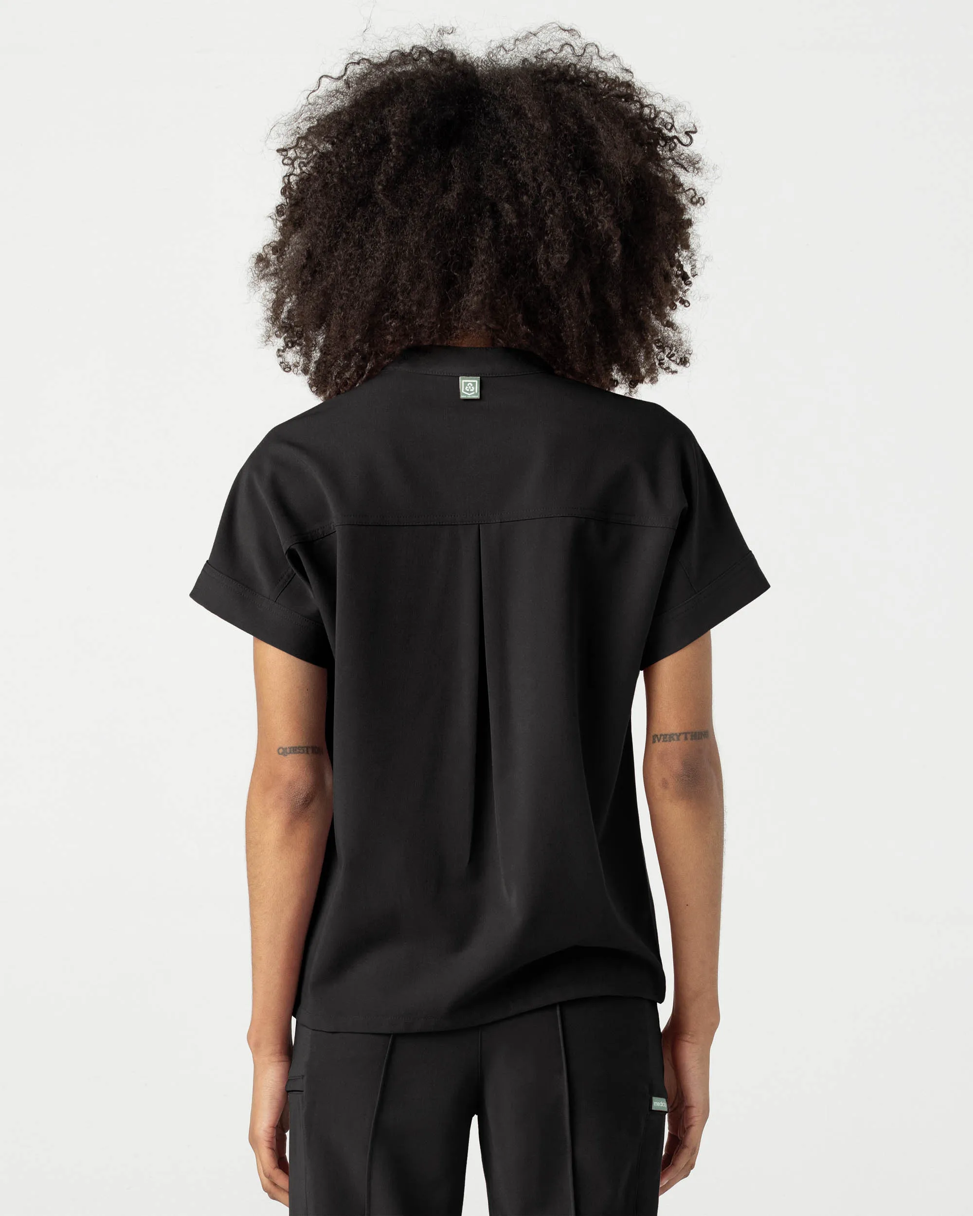 FYSEL® Fiji‎ ‎ Banded Collar Scrub Top