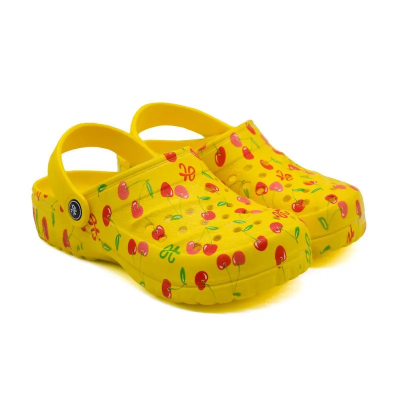Hippies Print - Yellow Cherry