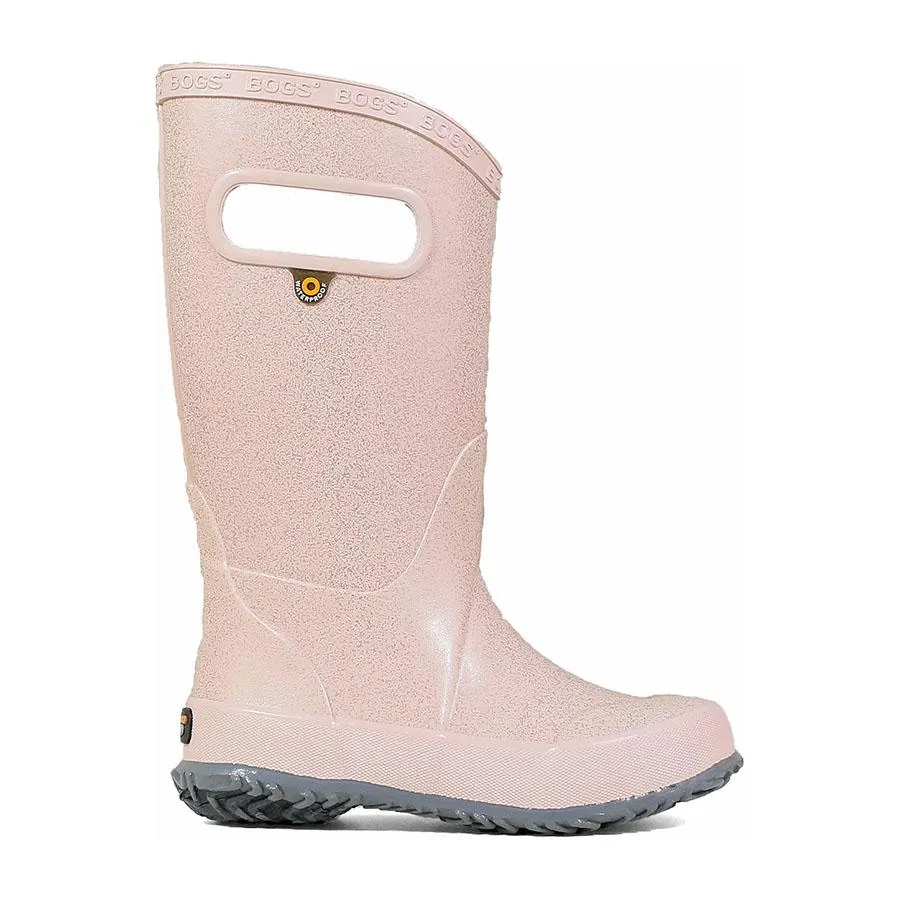 Kid's Glitter Rainboot - Rose Sparkle