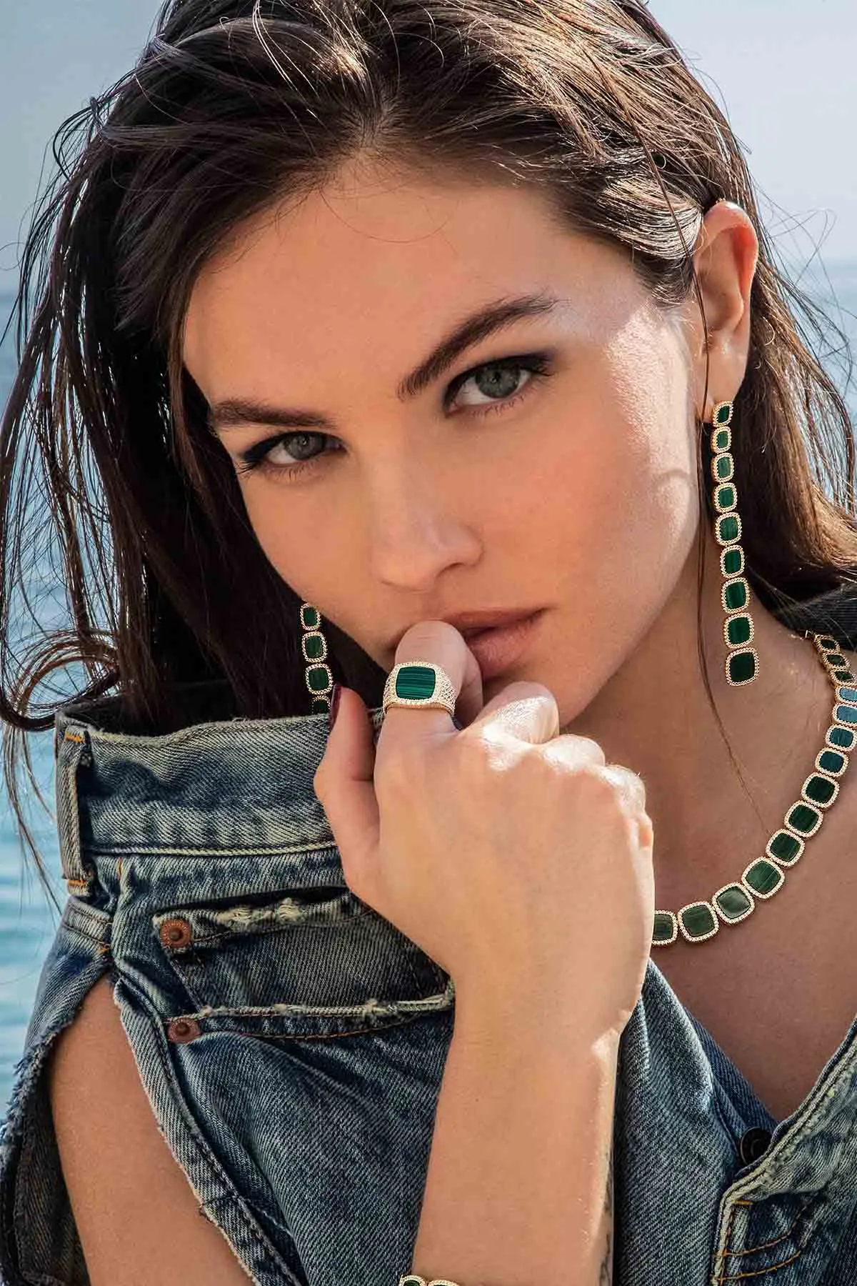 Malachite Signet Ring