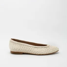 Papanatas Crochet Natural Pointed Flat