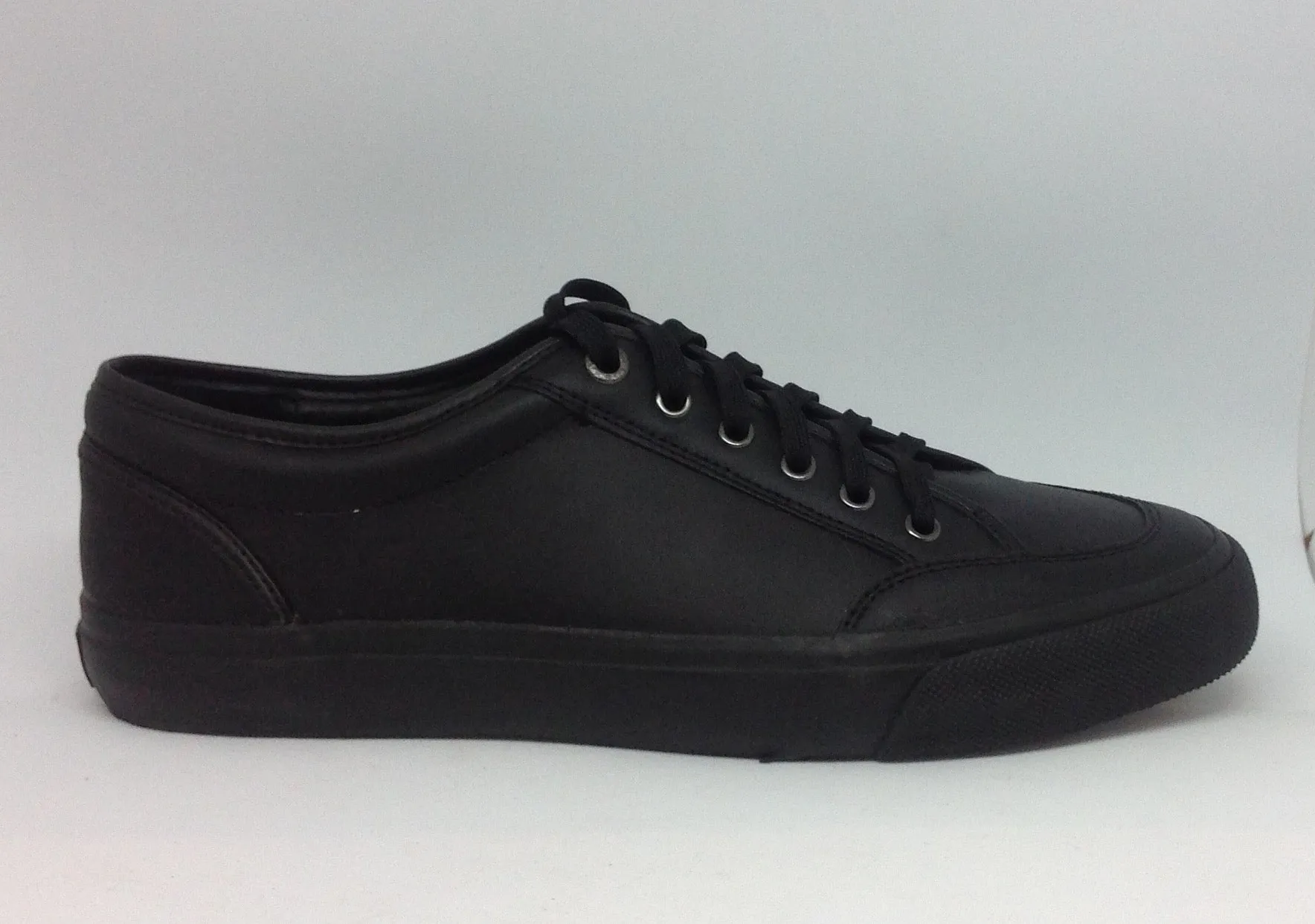 ROC G2 G.2 school shoe black leather mens