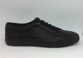 ROC G2 G.2 school shoe black leather mens