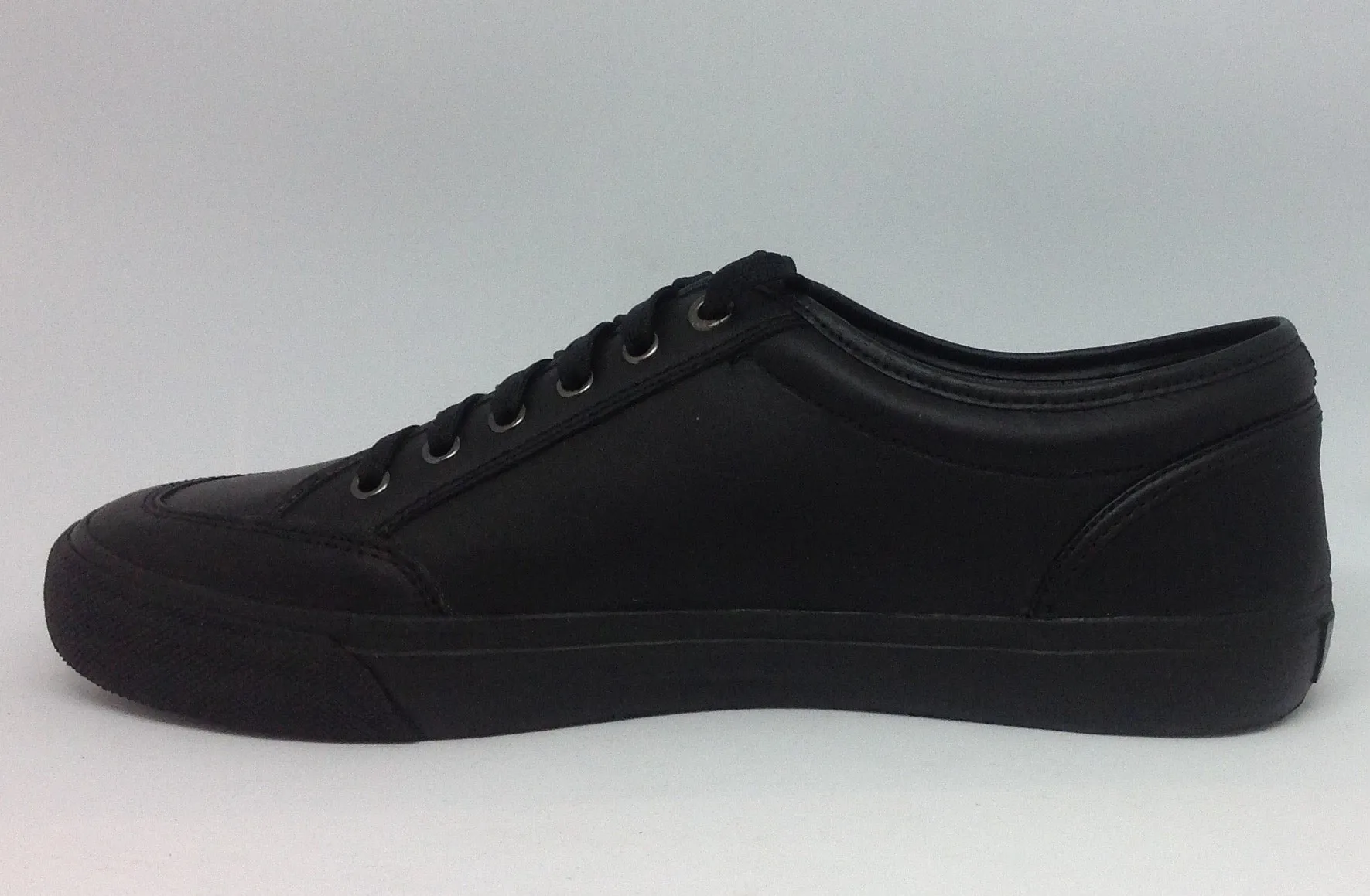 ROC G2 G.2 school shoe black leather mens