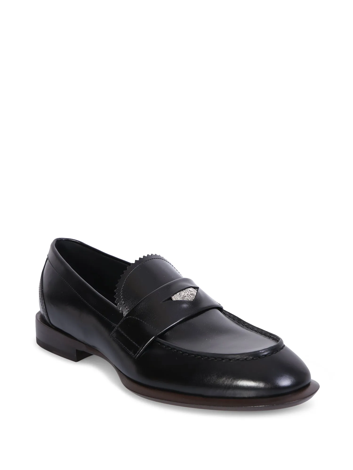 Seal loafers with penny
