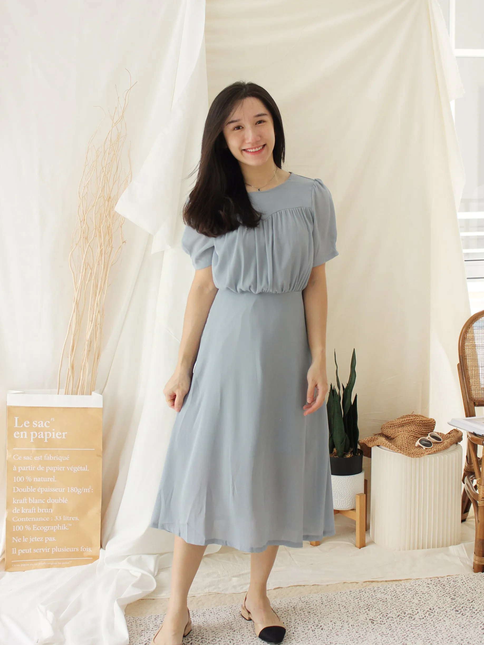 TIRINI KOREAN LONG DRESS