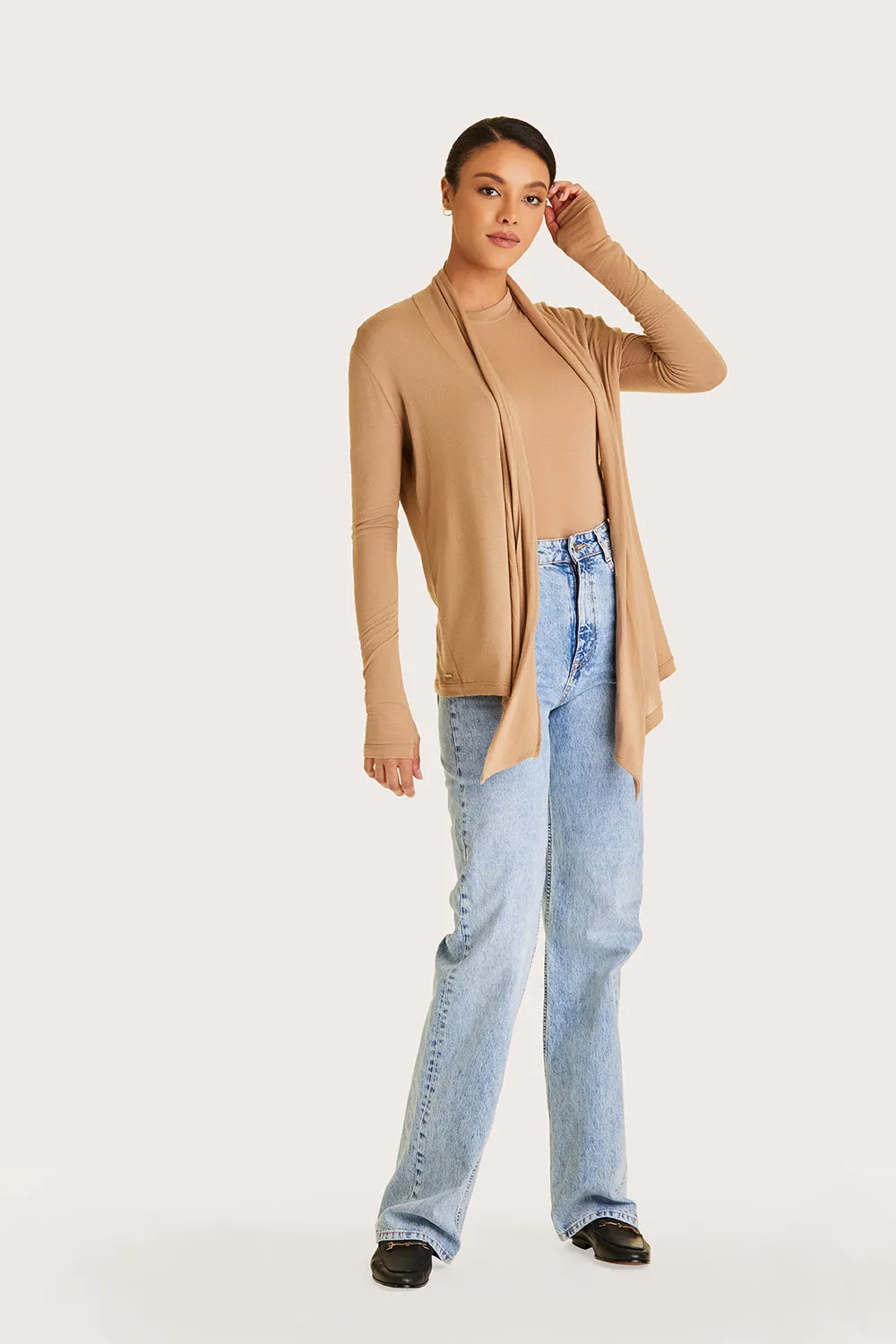 Washable Cashmere Cardigan