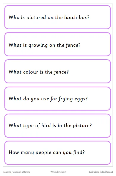 Wimmel Poster PACK (1, 2 & 3) - English